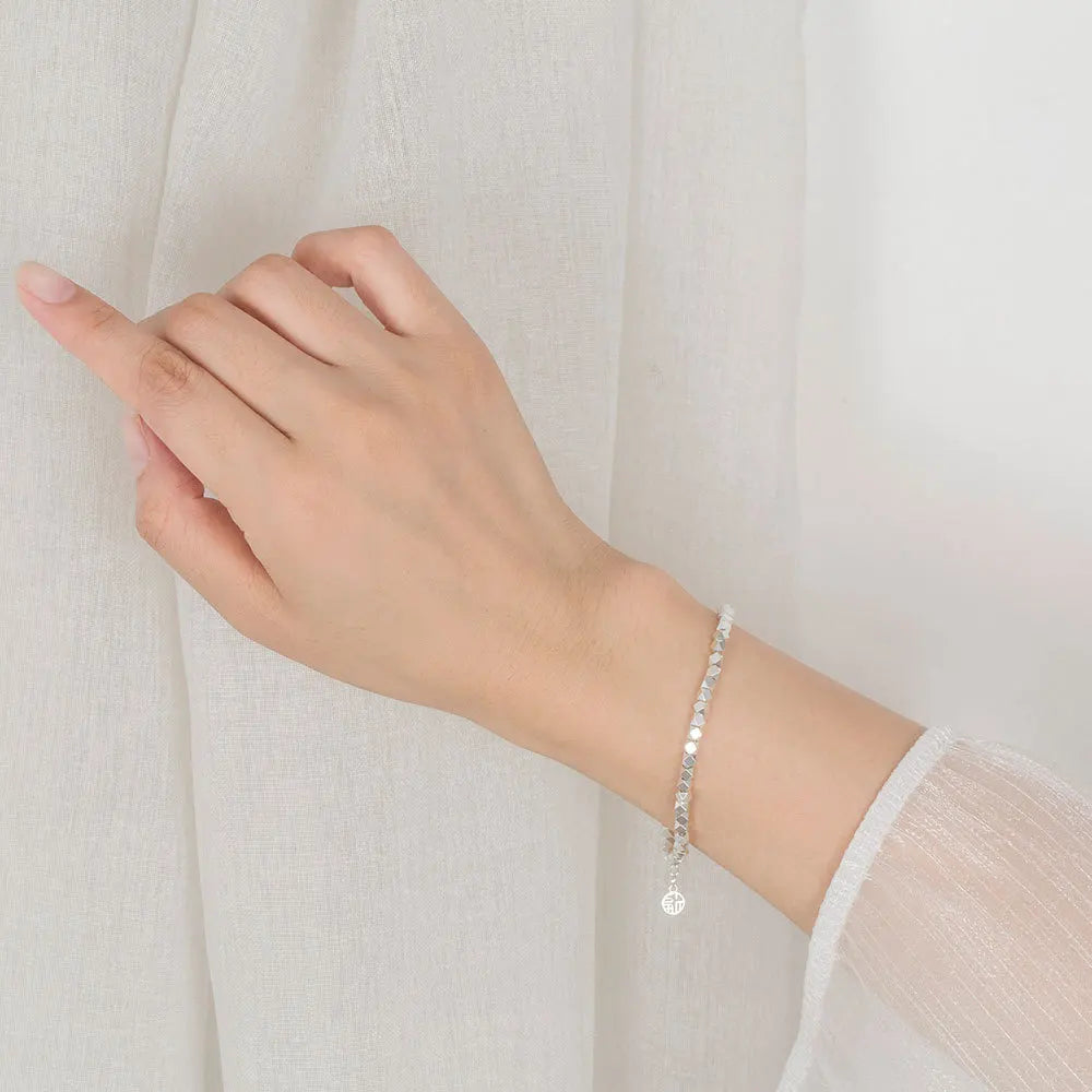 Shiny Irregular Ball Women's Hand Bracelets Luxury Designer