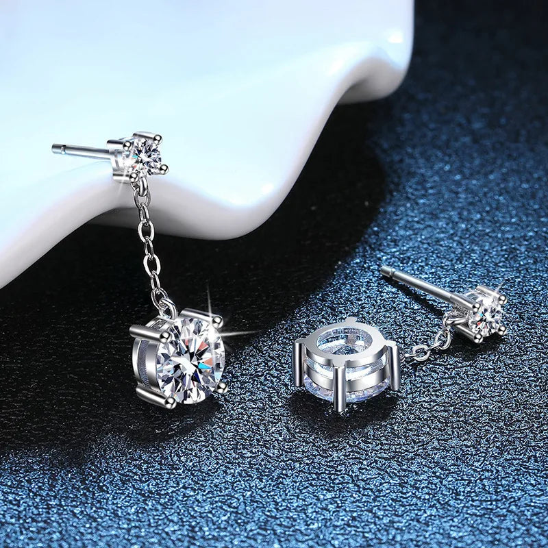 Drop Earrings Diamond Hanging