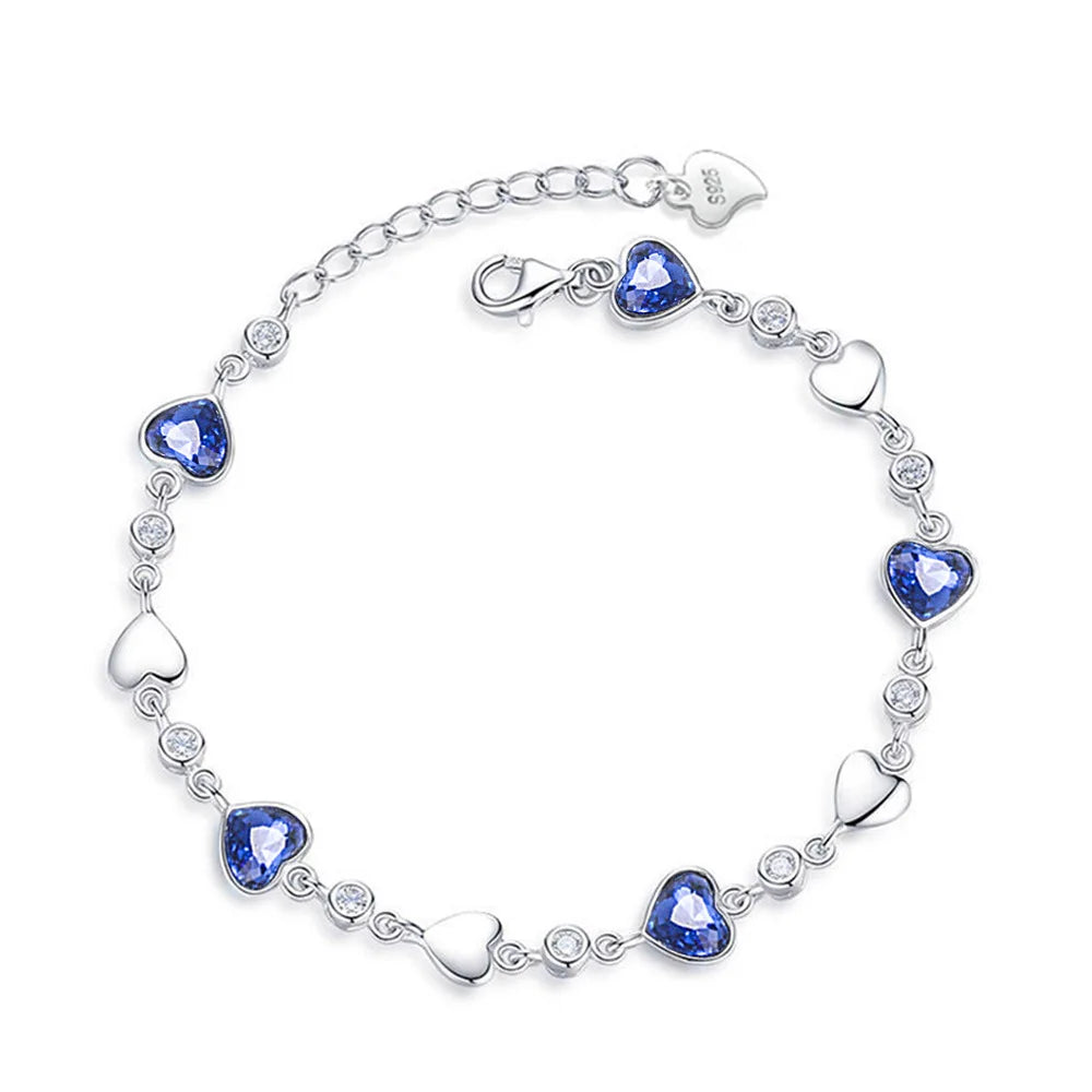 Blue Zircon Bracelets